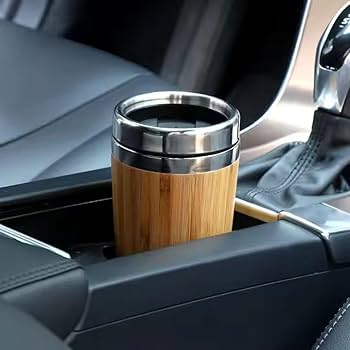 Dzukou Bamboo Thermal Travel Mug – 450 ml