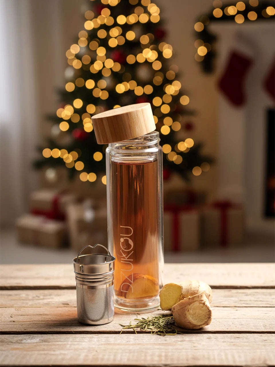 Dzukou Bishop Falls Glass Infusion Bottle – 450 ml