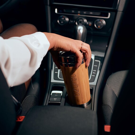 Dzukou Bamboo Thermal Travel Mug – 450 ml